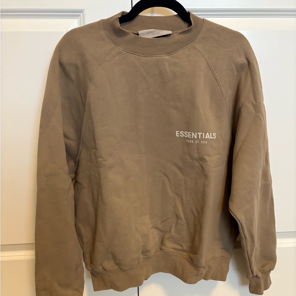 Essentials women’s Tan Sweater